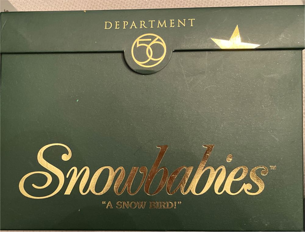 A Snow Bird!  (Snowbabies) ornament collectible [Barcode 734409184732] - Main Image 3