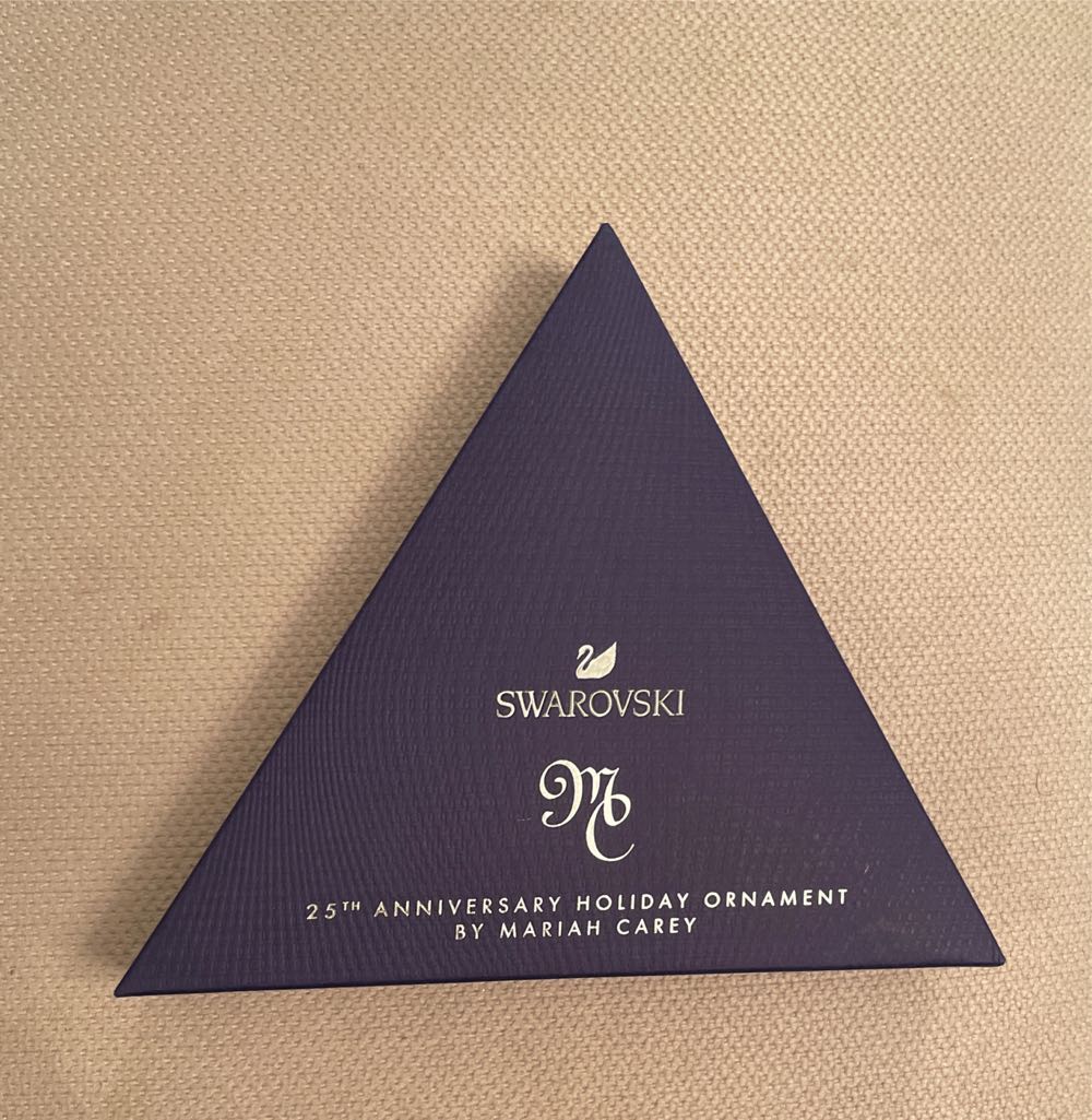 Swarovski 25th Anniversary Ornament By Mariah Carey  ornament collectible [Barcode 9009655432878] - Main Image 2