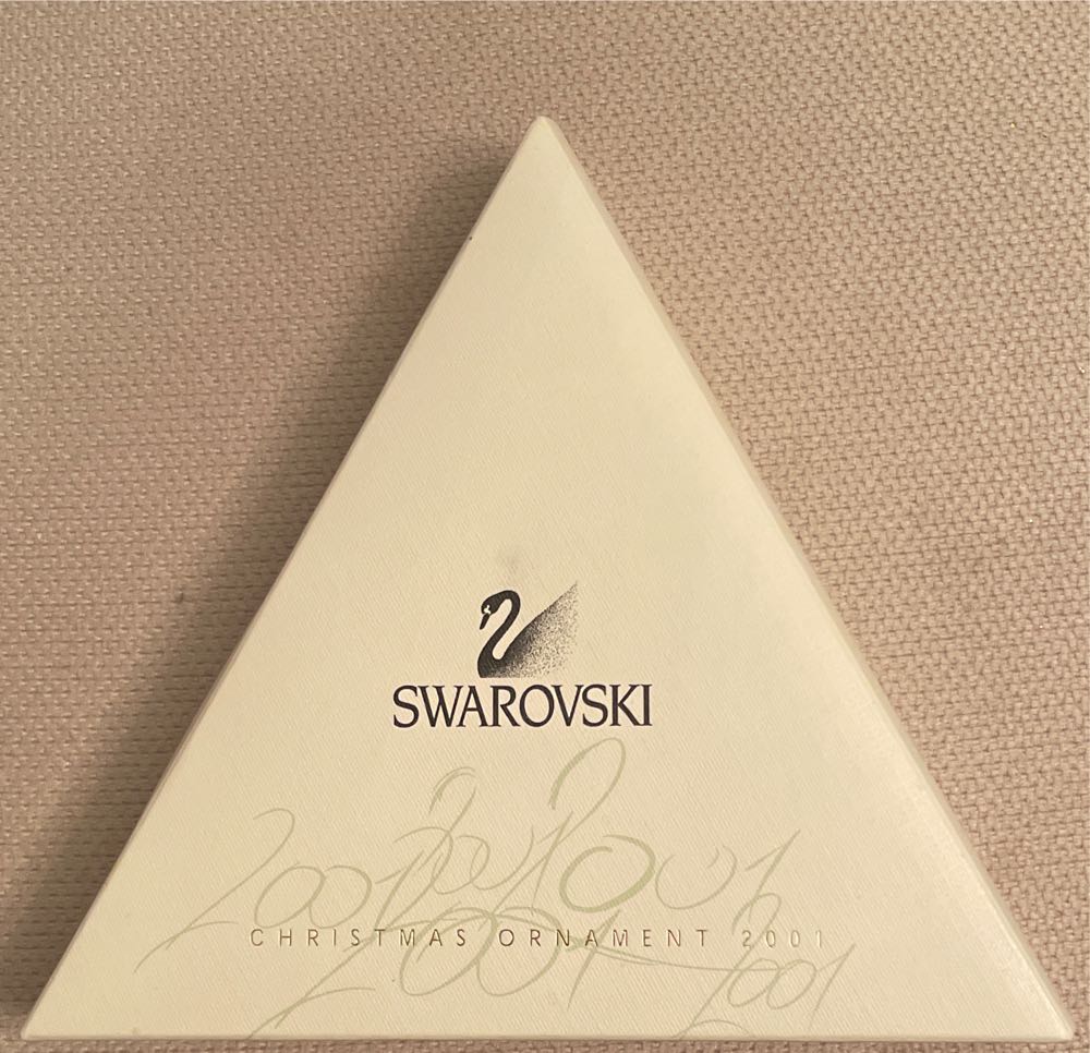 Swarovski 2001 Christmas Ornament  (Annual Edition Ornament) ornament collectible [Barcode 768549045776] - Main Image 2