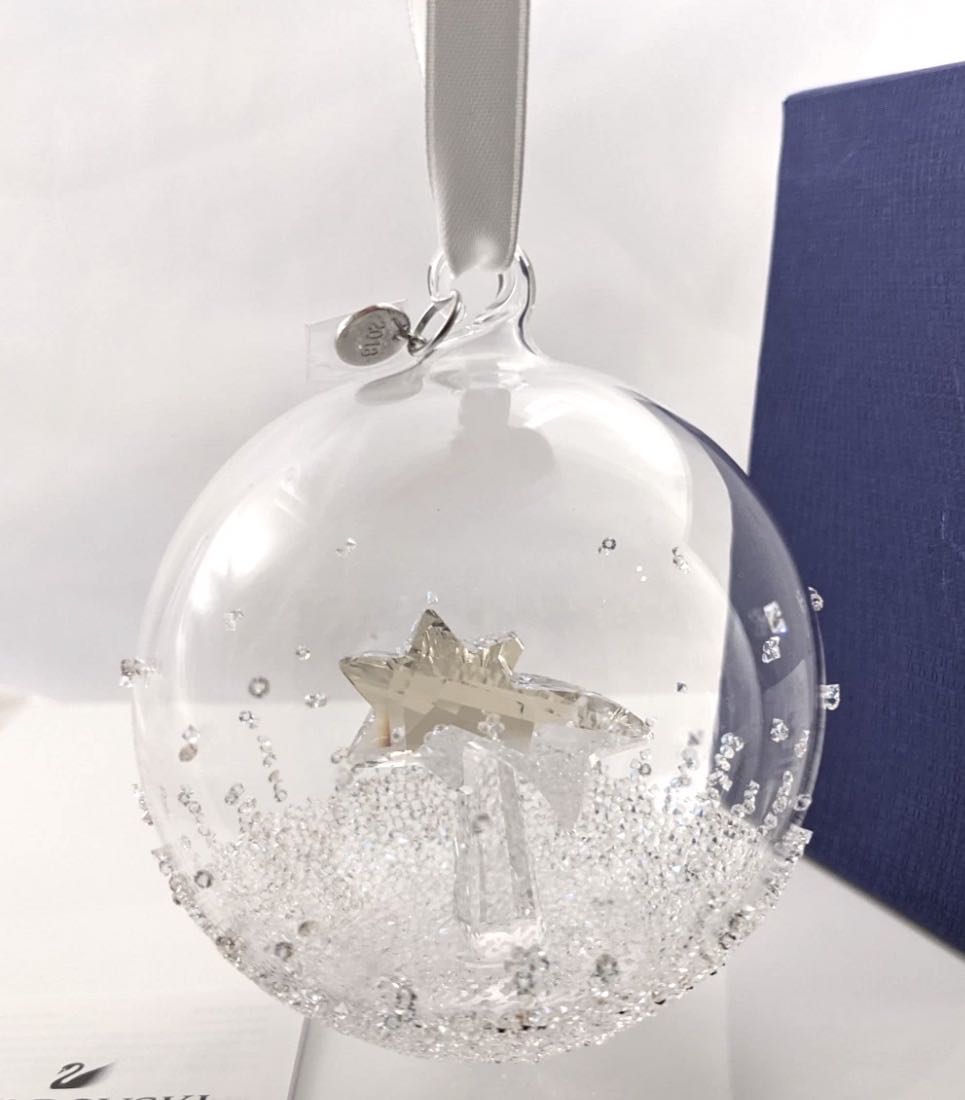 Swarovski Ball 2018 - Swarovski Annual Ball Ornament (Ball) ornament collectible [Barcode 768549102479] - Main Image 3