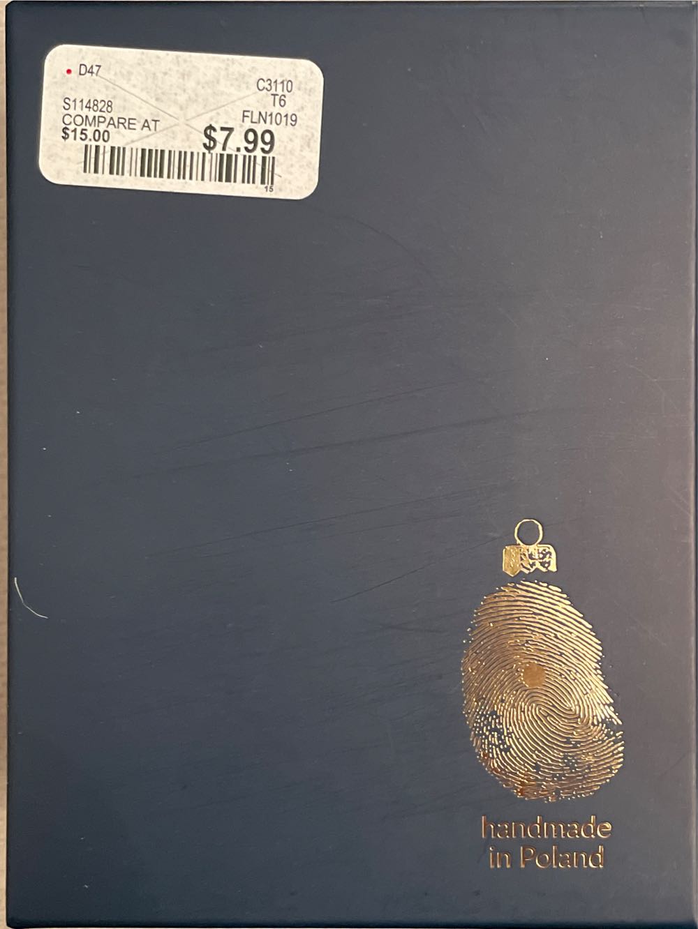 Polar Bear Glass Ornament  ornament collectible - Main Image 4