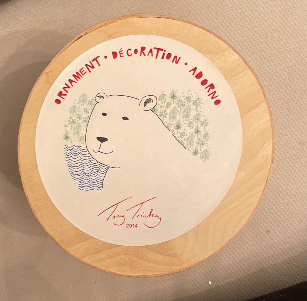 Polar Bear 10cm  ornament collectible - Main Image 2