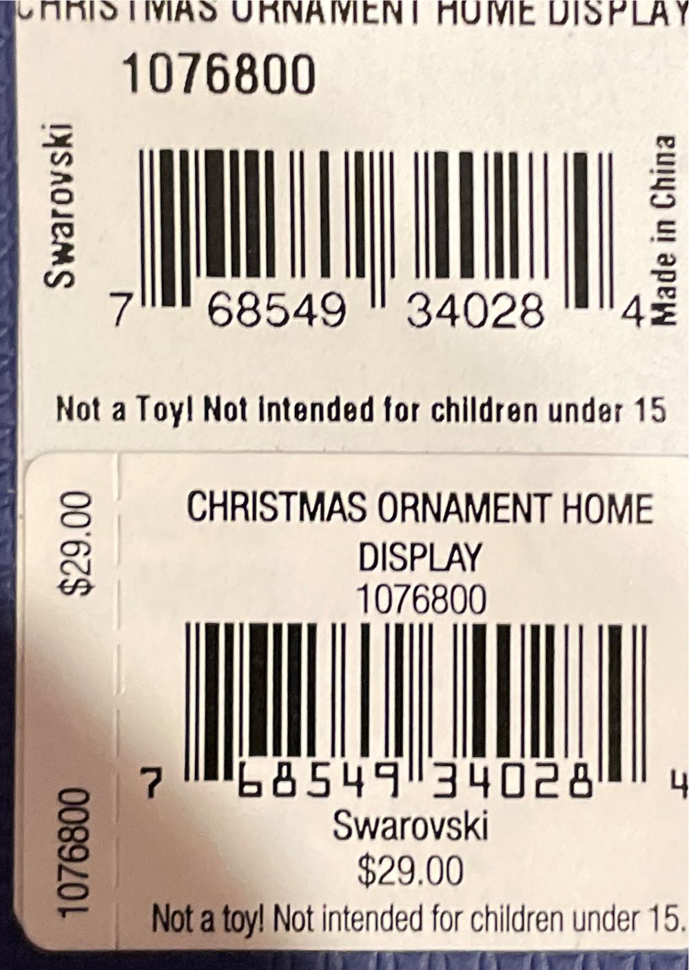 Ornament Display 1076800  ornament collectible [Barcode 768549340284] - Main Image 2