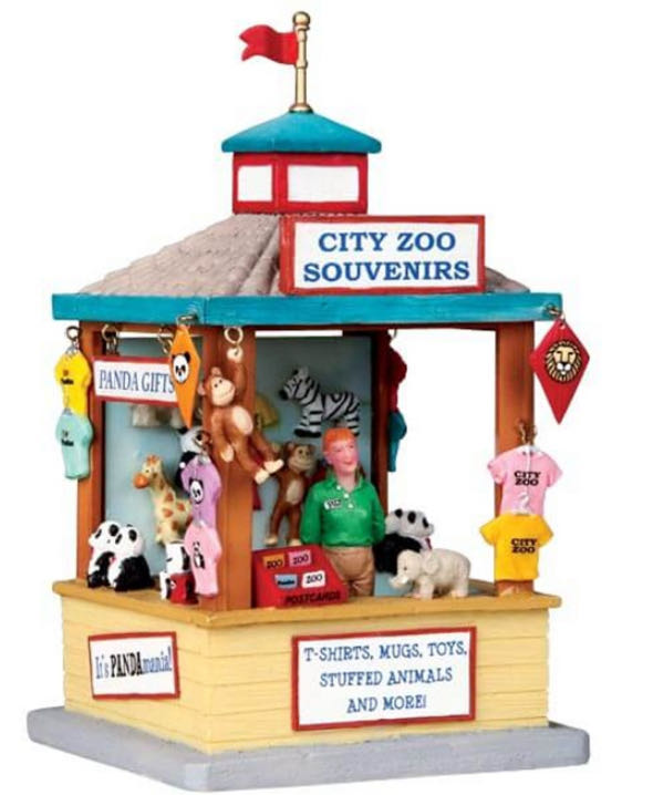 03805 Zoo Kiosk - Zoo Pieces (Zoo) ornament collectible - Main Image 1