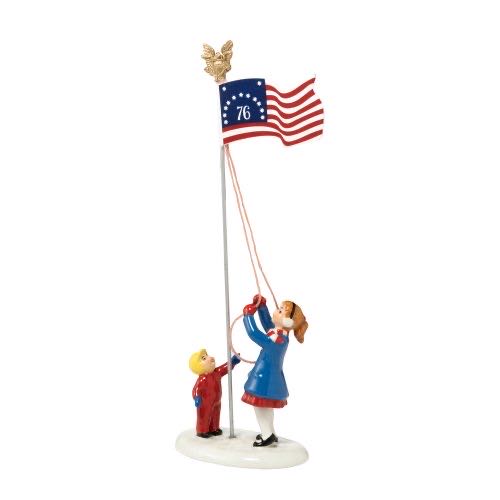 White Tree Glitter Decorative Candle