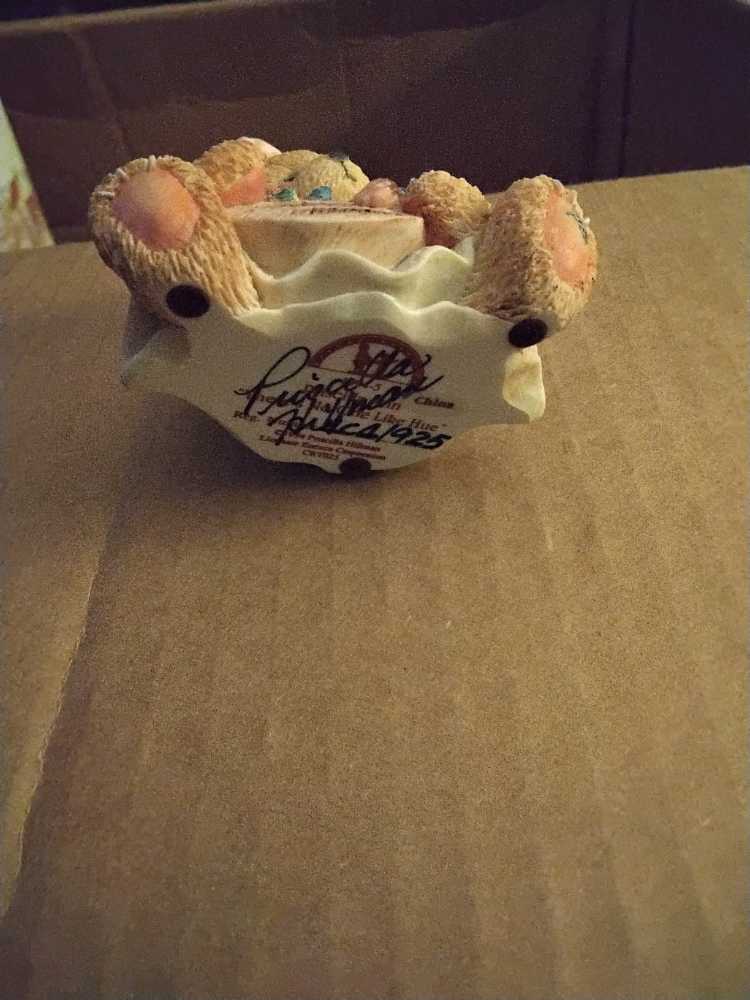 Cherished Teddies Priscilla Ann "There’s No One Like Hue”  ornament collectible - Main Image 2