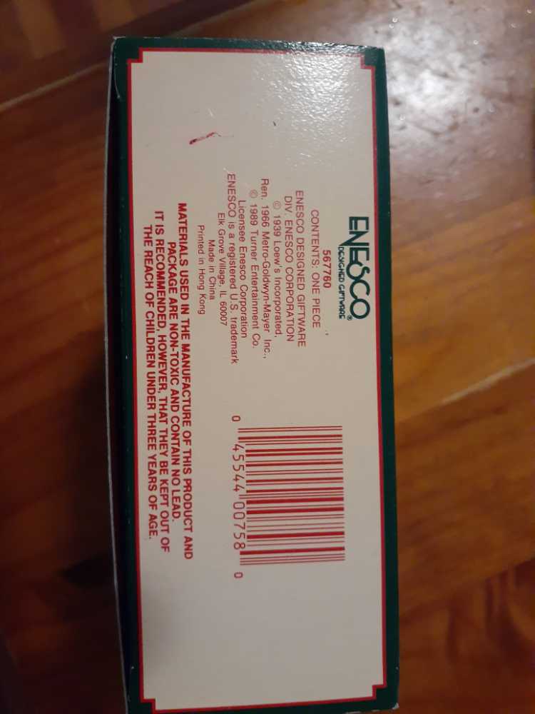 Wizard Of Oz 50th Anniversary  ornament collectible [Barcode 045544007580] - Main Image 3