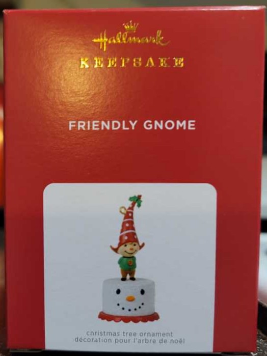 Friendly Gnome - Gnome For The Holidays (Playful Gnomes) ornament collectible - Main Image 2