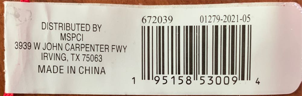 CANDY CANE MONOGRAM Collectible Ornament - Candy Land (Hanging Ornament) ornament collectible [Barcode 195158530094] - Main Image 3