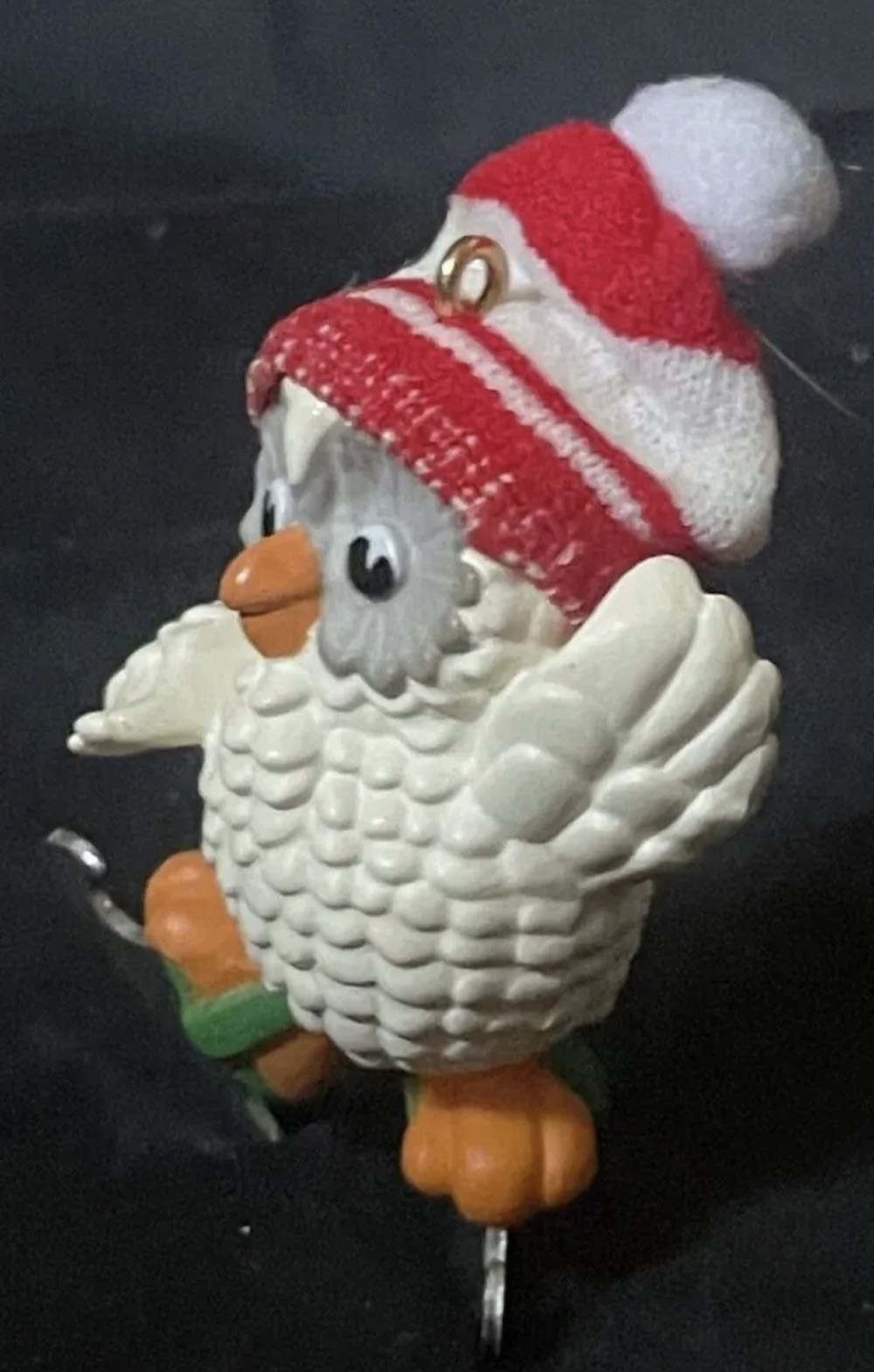 Ice-Skating Owl - Owl (Handcrafted ornaments) ornament collectible - Main Image 3