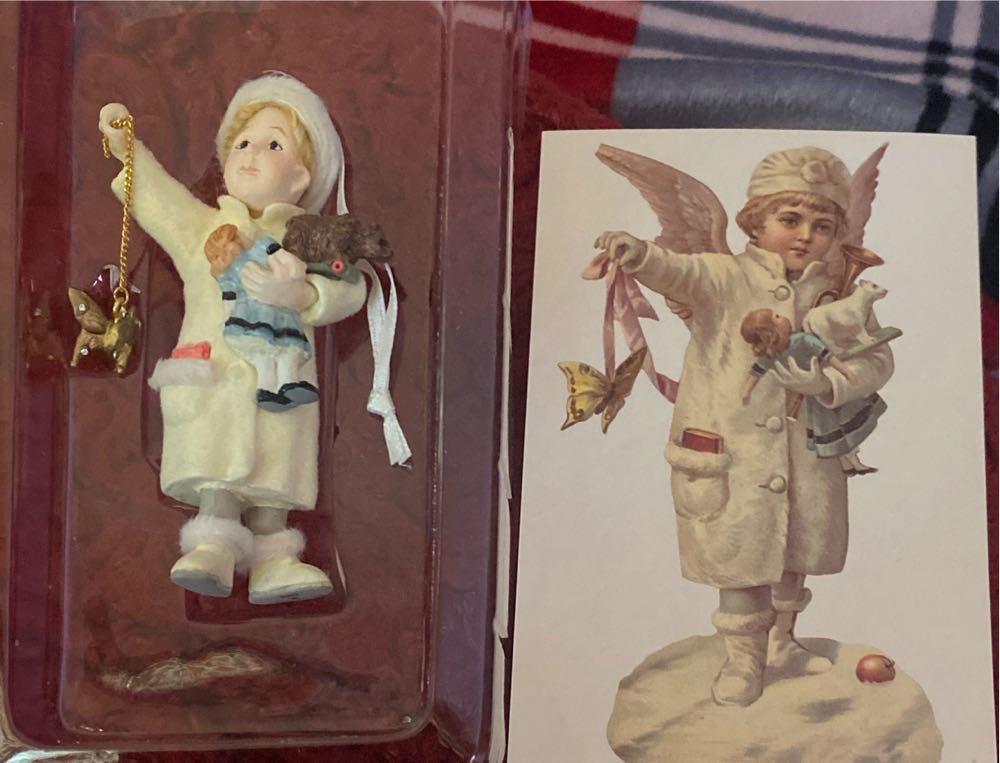 Memories Of Christmas Joyous Angel - Angel (Memories of Christmas) ornament collectible [Barcode 015012706154] - Main Image 4