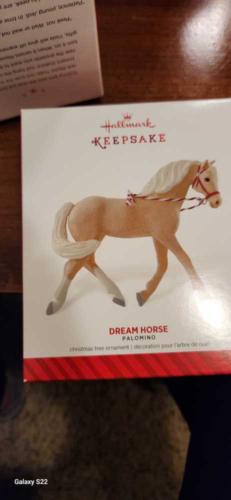Dream Horse Palomino - Dream Horse (Animals & Nature) ornament collectible [Barcode 795902448554] - Main Image 3