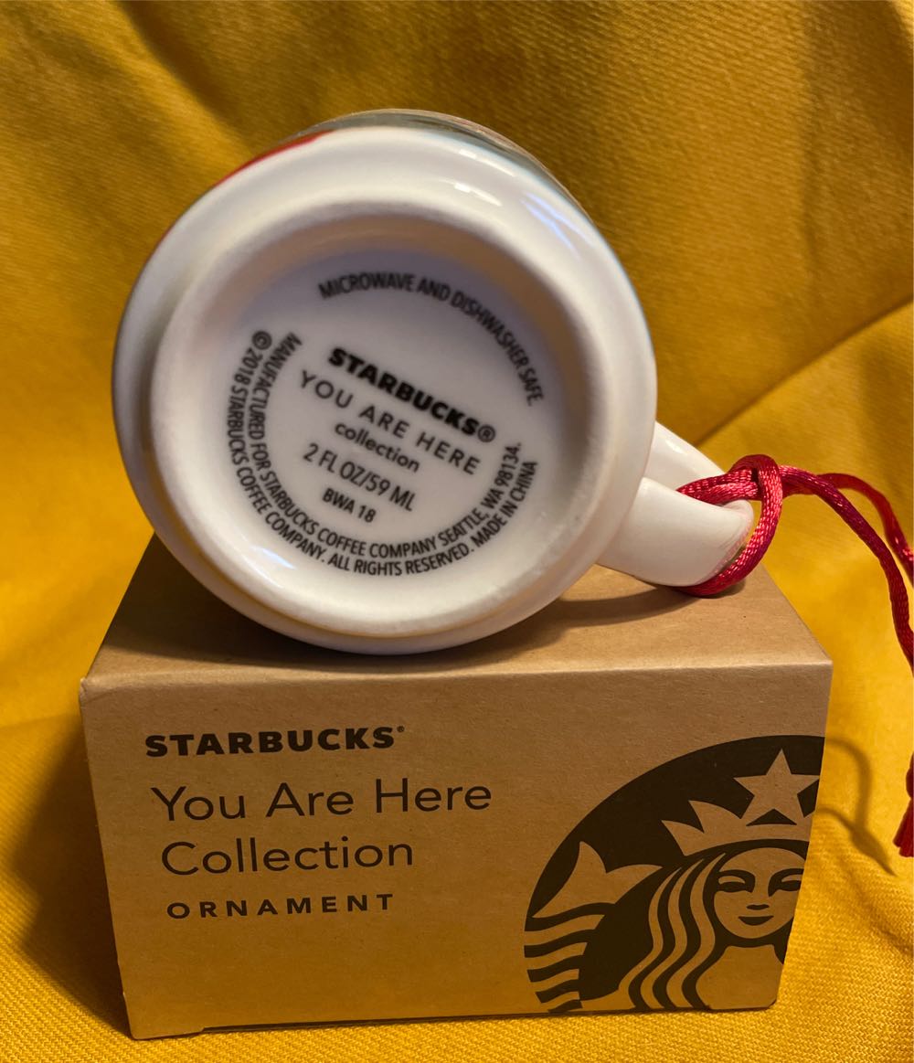 Washington - You Are Here Collection ornament collectible - Main Image 3