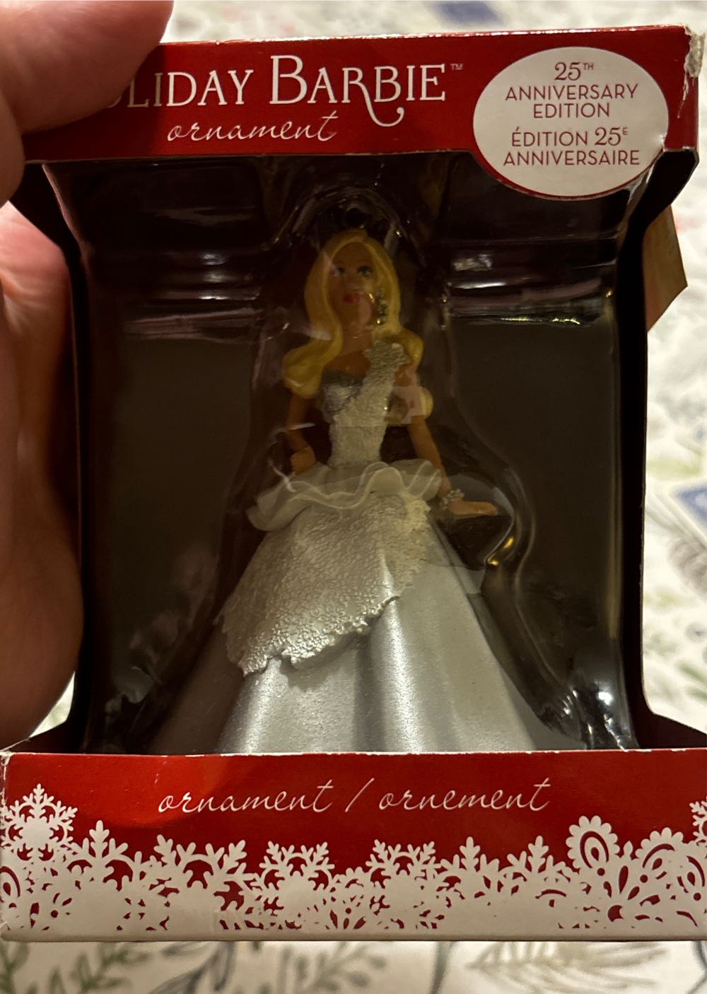 Barbie 25th Anniversary Edition  ornament collectible [Barcode 645416470872] - Main Image 1