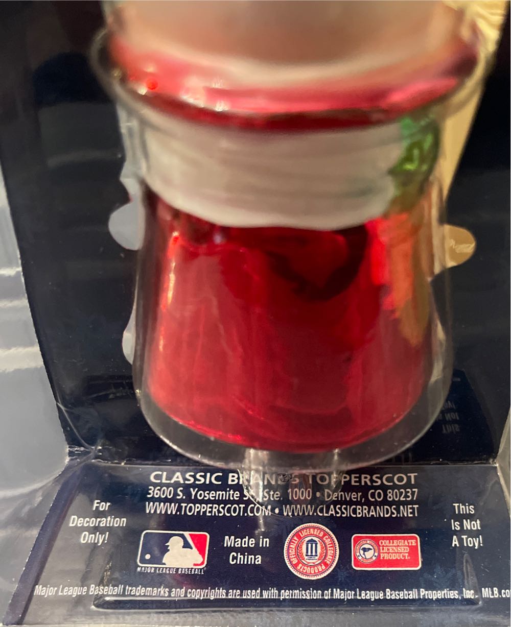 Top Hat Snowman Blown Glass Ornament  (IU) ornament collectible - Main Image 3