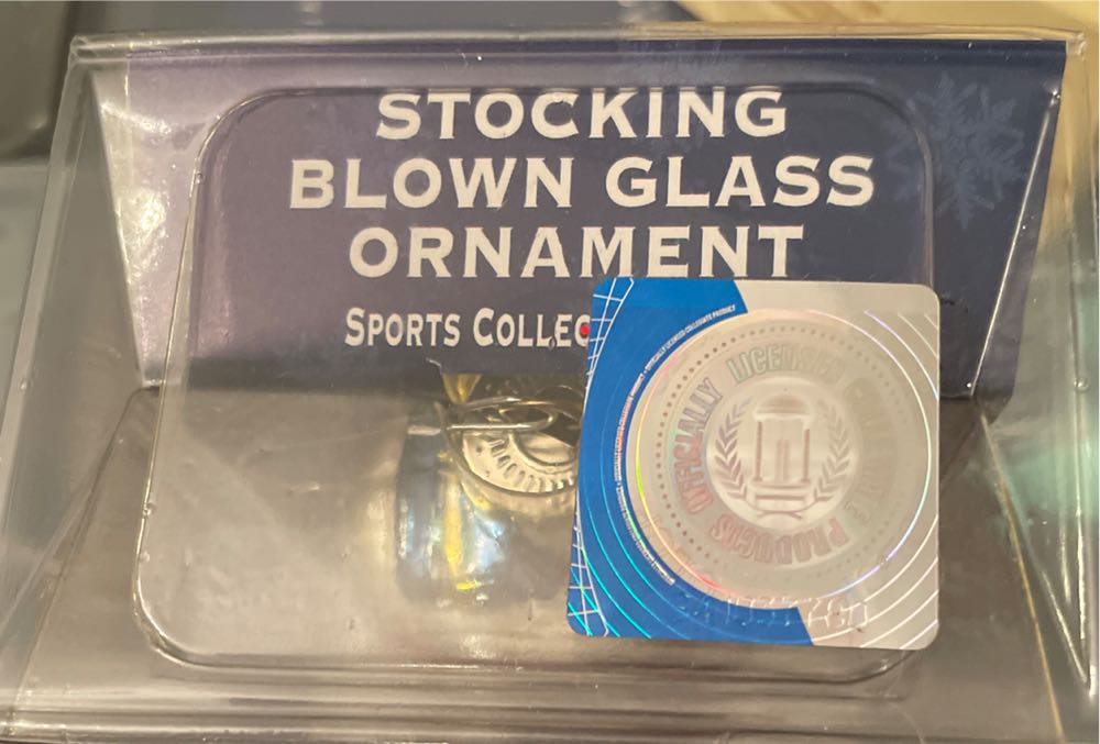 Stocking Blown Glass Ornament  (IU) ornament collectible - Main Image 2