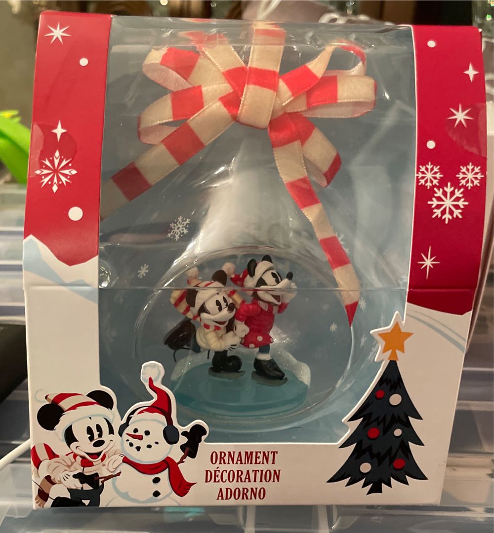 Mickey And Minnie Mouse Glass Drop Sketchbook - Mickey And Friends (Disney) ornament collectible [Barcode 465065152925] - Main Image 2
