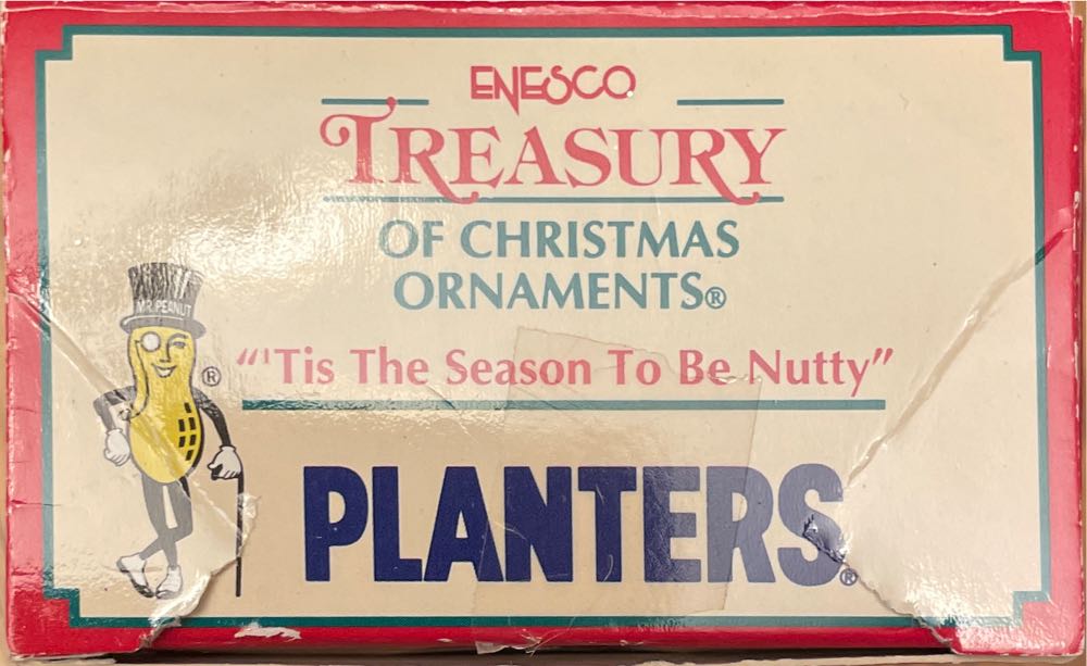 Mr. Peanut “tis The Season To Be Nutty” Planters - Mr Peanut (Advertising) ornament collectible [Barcode 045544187008] - Main Image 3