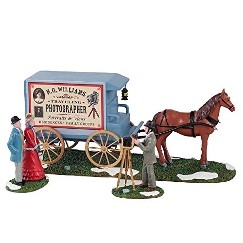 #13561 Traveling Photographer Wagon  (Table Accents) ornament collectible [Barcode 728162135612] - Main Image 1