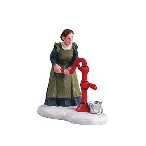 #52057 Lemax Fill ’er Up Pump Figurine - Harvest Crossing (Figurine) ornament collectible [Barcode 728162520579] - Main Image 1