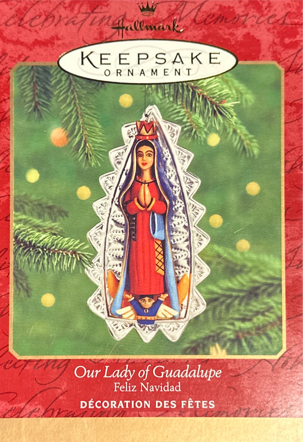 Our Lady Of Guadalupe 2000 - Feliz Navidad (Feliz Navidad) ornament collectible [Barcode 015012565003] - Main Image 2