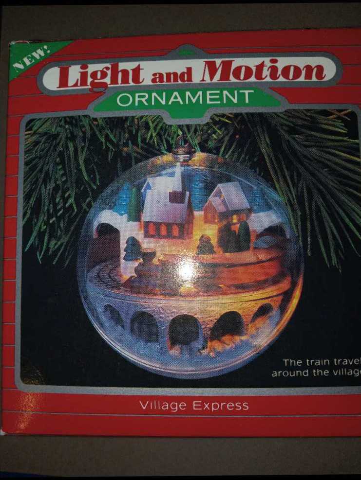 Village Express and Trainworks - Light And Motion (Lights and Motion) ornament collectible - Main Image 2