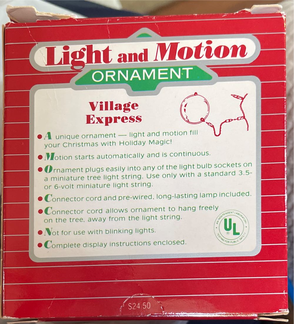 Village Express and Trainworks - Light And Motion (Lights and Motion) ornament collectible - Main Image 4