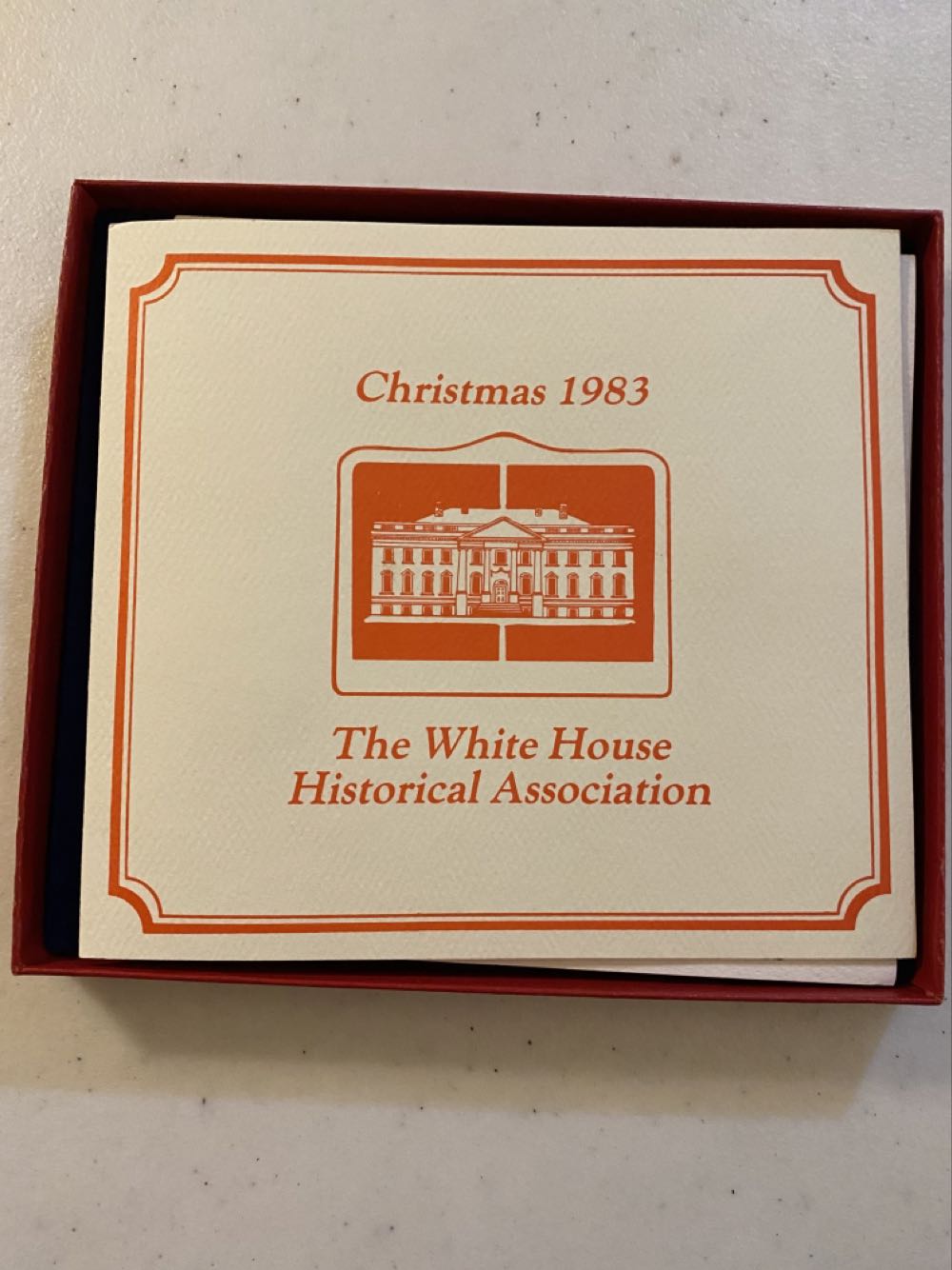 White House 1983 Ornament - White House Christmas Ornaments (John Adams) ornament collectible - Main Image 2