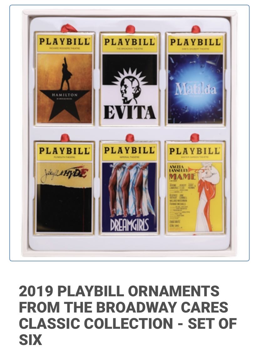 Playbill Ornaments  ornament collectible - Main Image 1