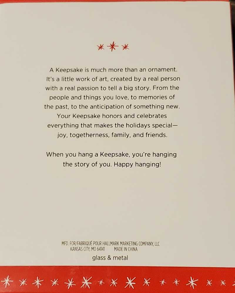 Colorado Snowflake  ornament collectible [Barcode 763795133260] - Main Image 2