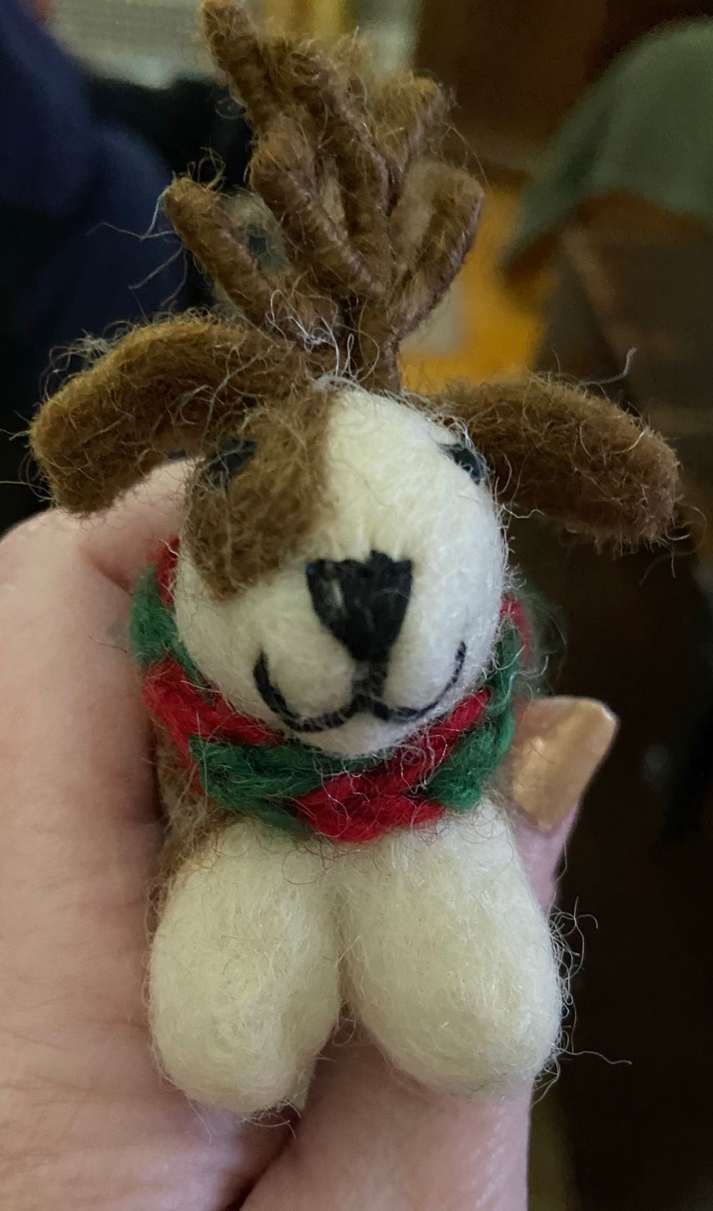 C&B Felt Dog  ornament collectible - Main Image 3