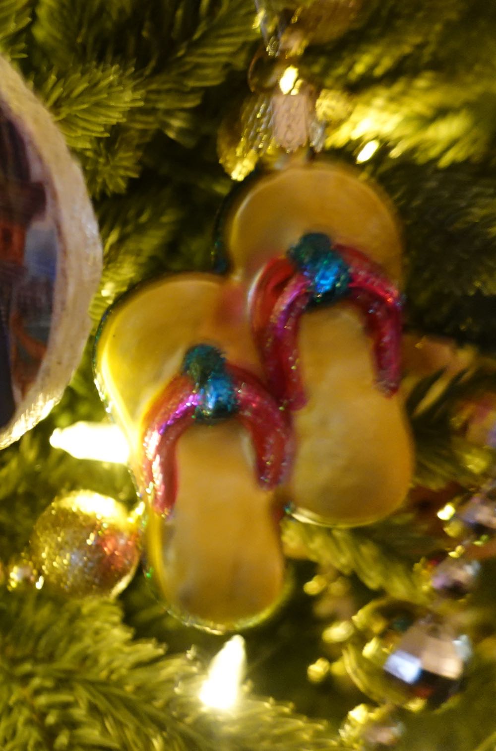 Dominican Republic Flip Flops ornament collectible - Main Image 1