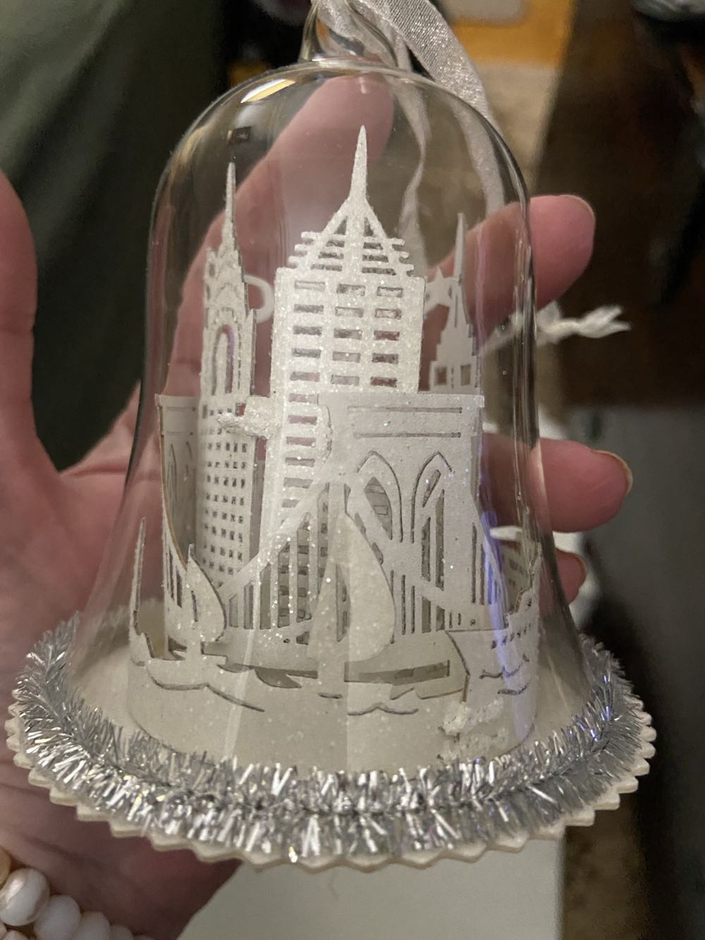 Bell - NYC Skyline  ornament collectible - Main Image 2