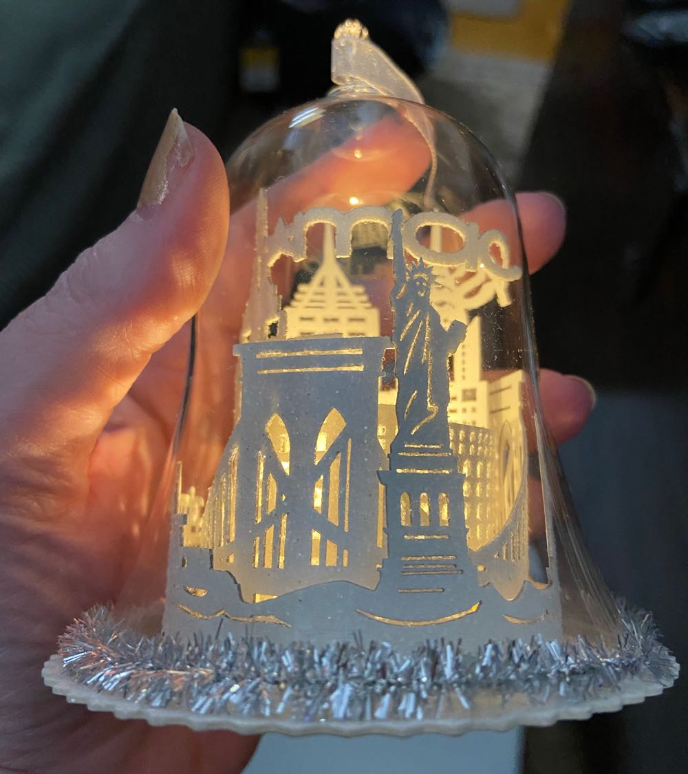 Bell - NYC Skyline  ornament collectible - Main Image 3