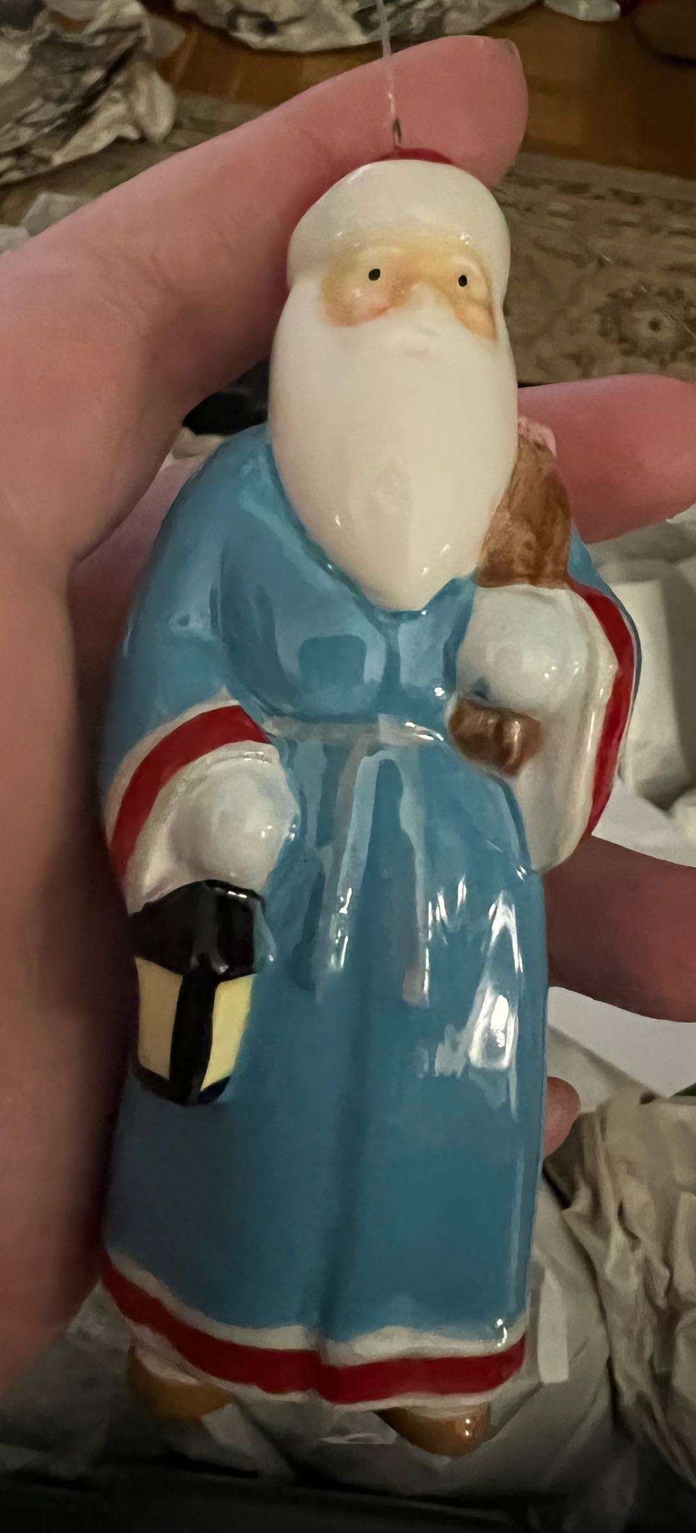 C&B Greek Santa  (Santas From Around The World) ornament collectible - Main Image 2