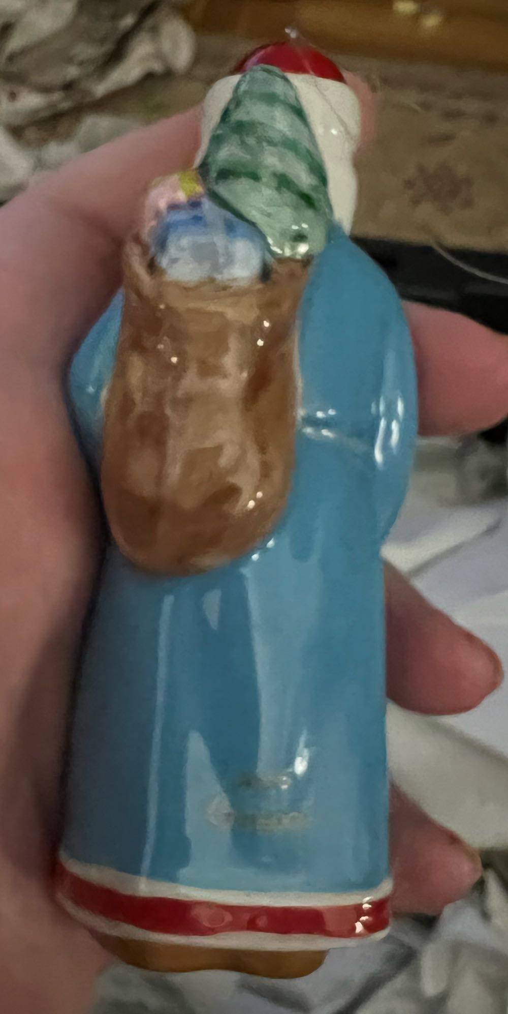 C&B Greek Santa  (Santas From Around The World) ornament collectible - Main Image 3