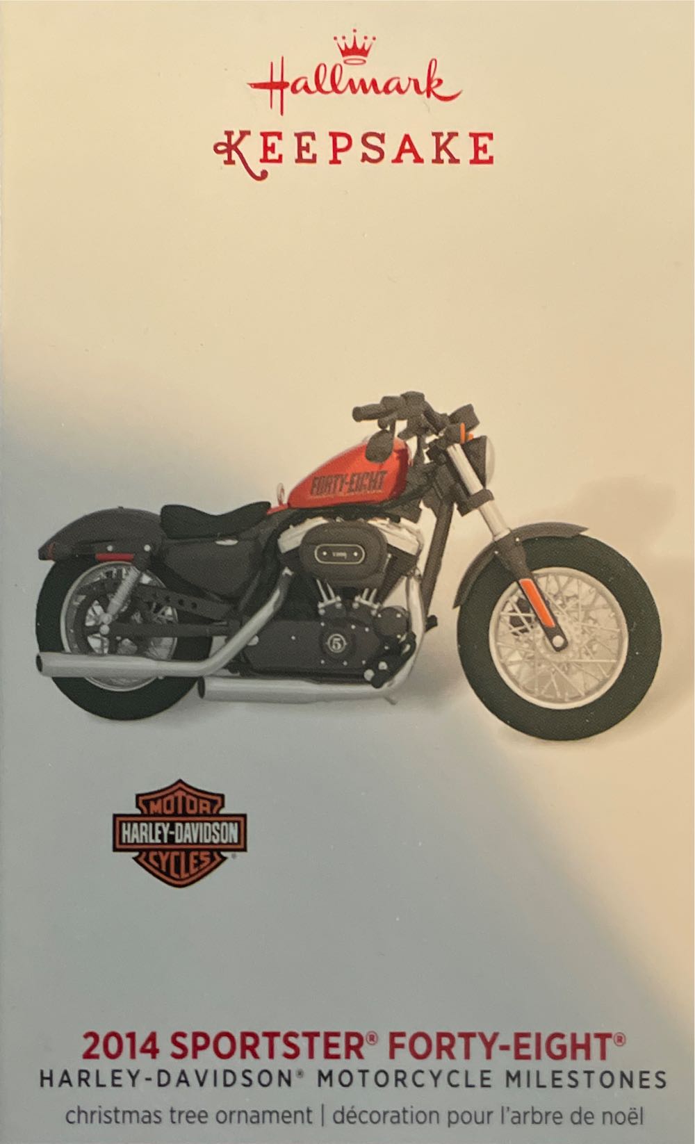 2014 sportster Forty-Eight  ornament collectible [Barcode 763795912261] - Main Image 1