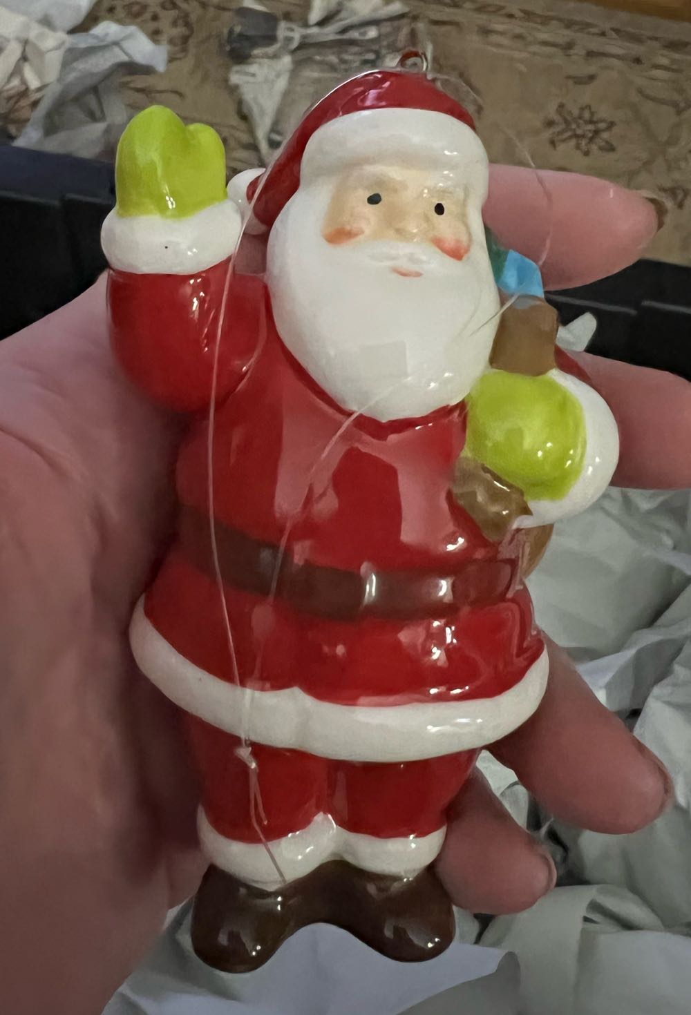 C&B Santa - American  (Santas From Around The World) ornament collectible - Main Image 3