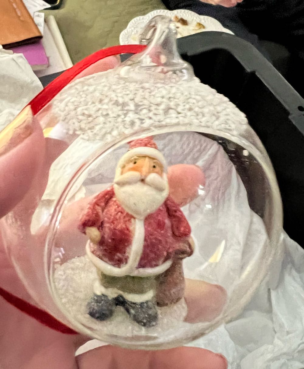 Ball - Santa  ornament collectible - Main Image 3