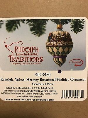 Rudolph, Yukon, Hermetic Rotational Holiday Ornament - Rudolph Traditions (Rudolph The Red Nosed Reindeer) ornament collectible - Main Image 2