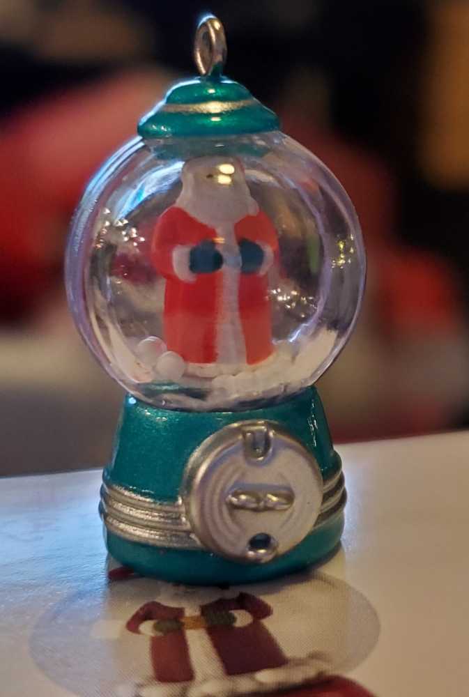 Gumball Santa Repaint  ornament collectible - Main Image 2