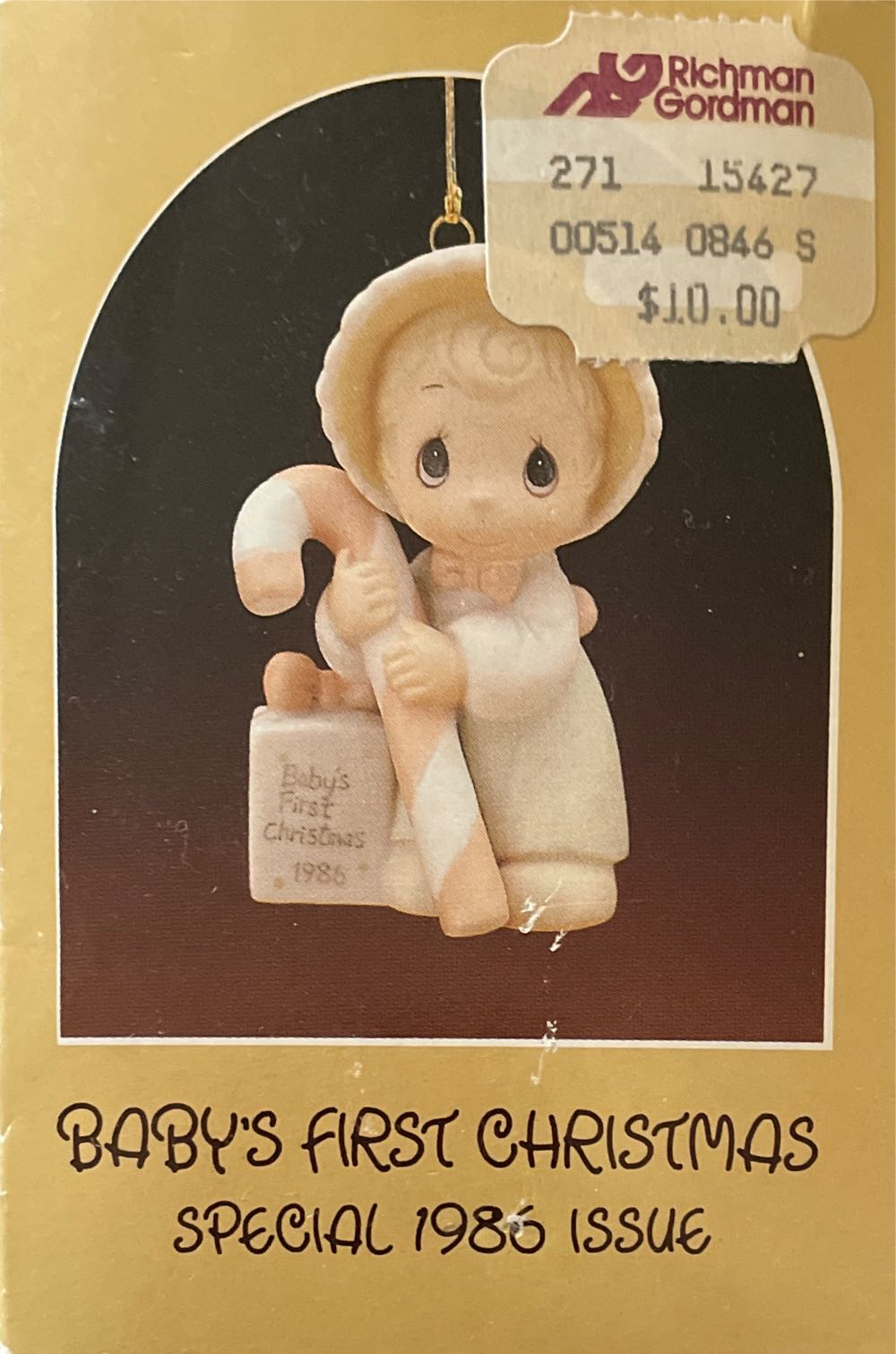 Present Hand painted Ornament