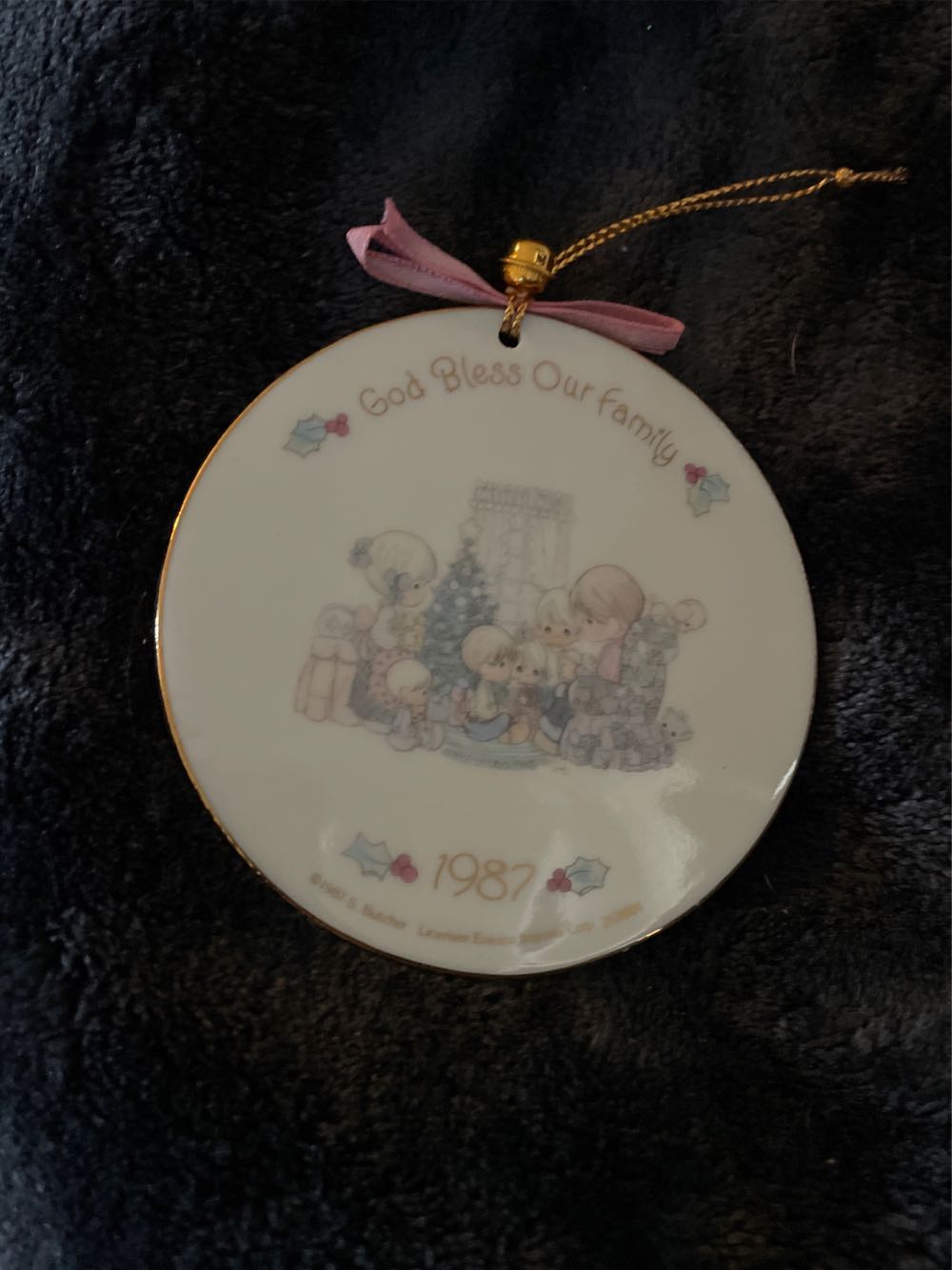 God Bless This Family  ornament collectible - Main Image 1