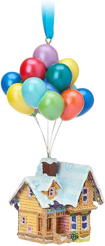 Disney - Up House Sketchbook Ornament 2021 (Snowy Roof) - Disney (Up) ornament collectible [Barcode 465064011889] - Main Image 3