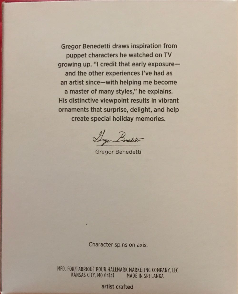 Snowflake Dad - Family (Family) ornament collectible [Barcode 763795658732] - Main Image 3