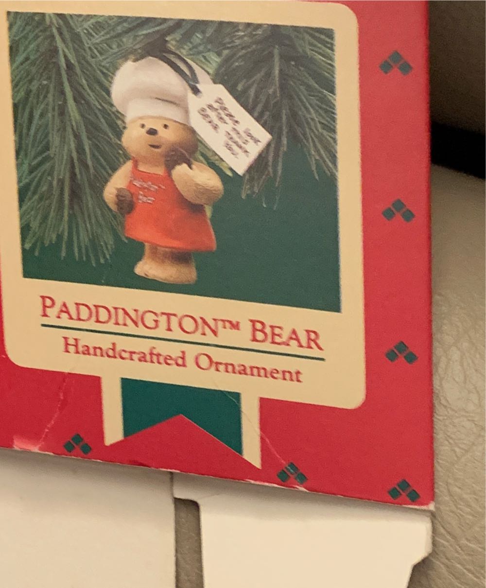 Paddington With Cookie  ornament collectible - Main Image 2