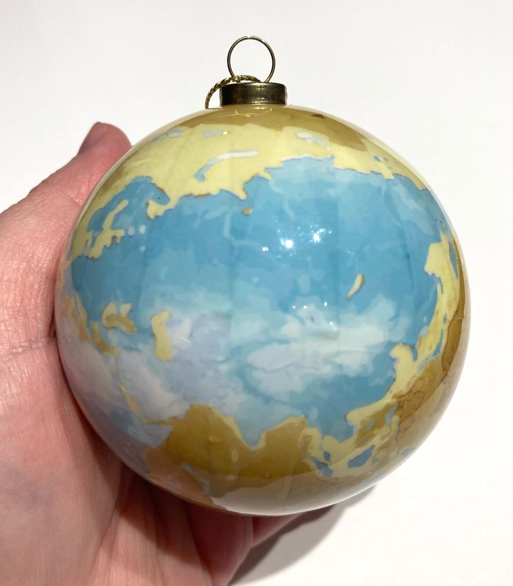 Peace on Earth Globe  ornament collectible - Main Image 2
