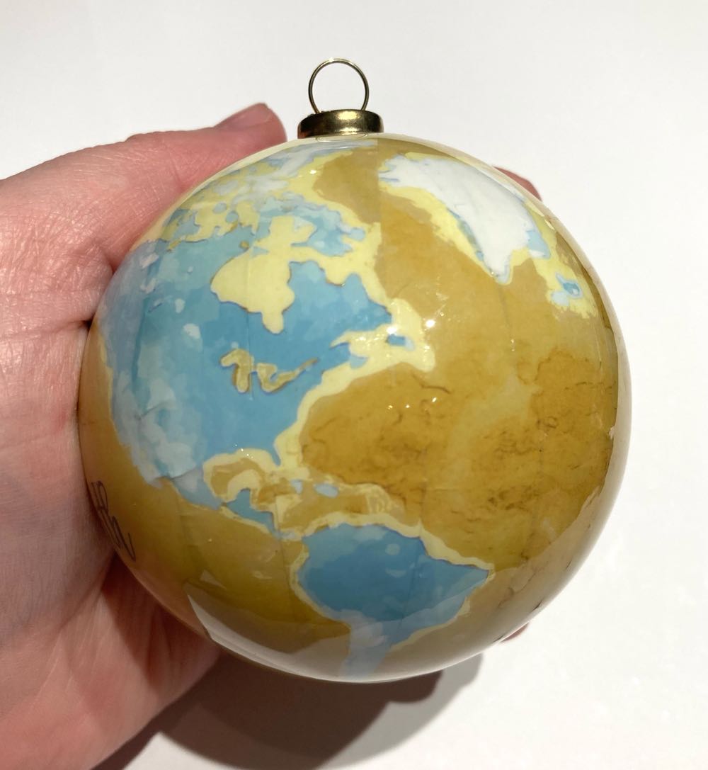 Peace on Earth Globe  ornament collectible - Main Image 4