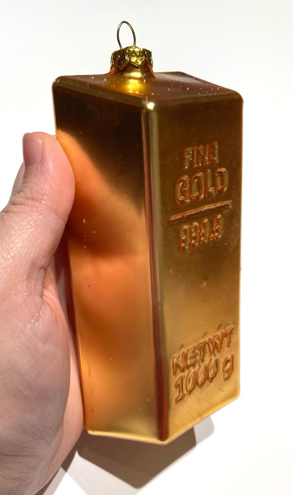 Gold Bar  ornament collectible - Main Image 3
