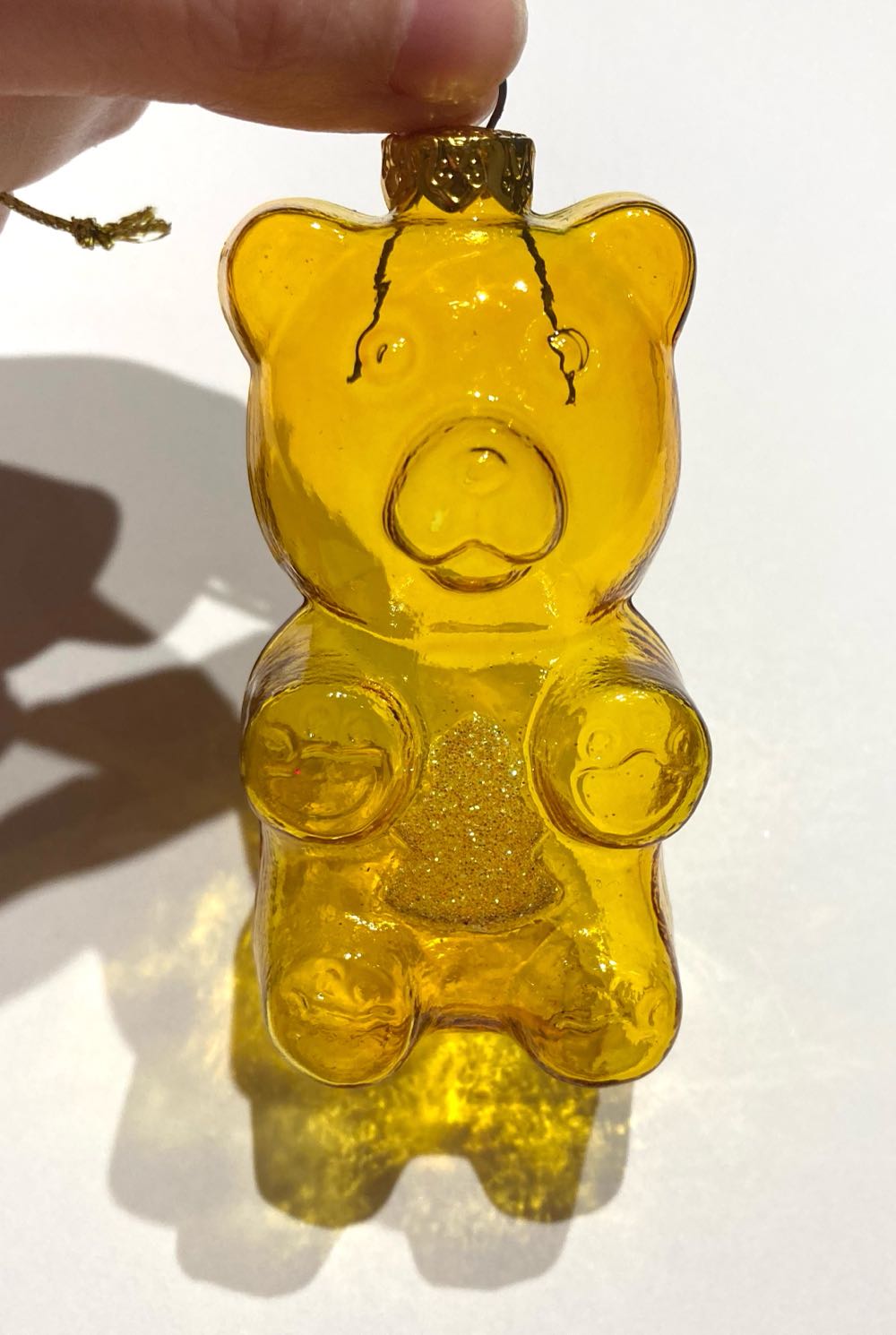 Yellow Gummy Bear  ornament collectible - Main Image 2